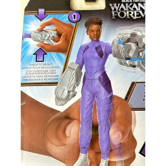 Vibranium Power SHURI 6" Black Panther Wakanda Forever Action Figure Marvel NEW - Picture 1 of 2